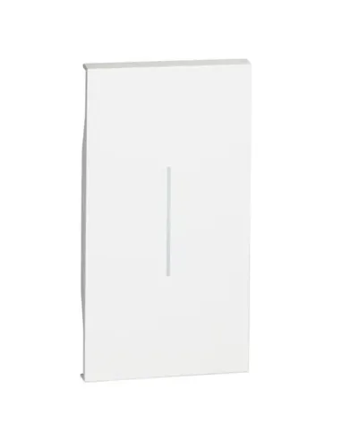 Cover Bticino Living Now con simbolo neutro 2M bianco KW01MH2