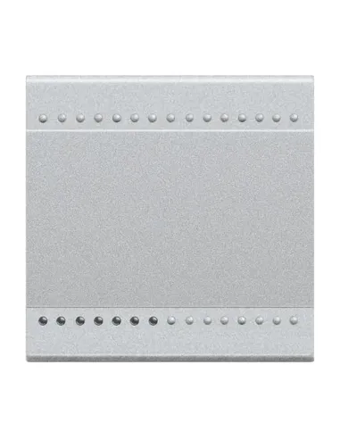 Copritasto Bticino Living light neutro 2 moduli Grigio NT4915M2N