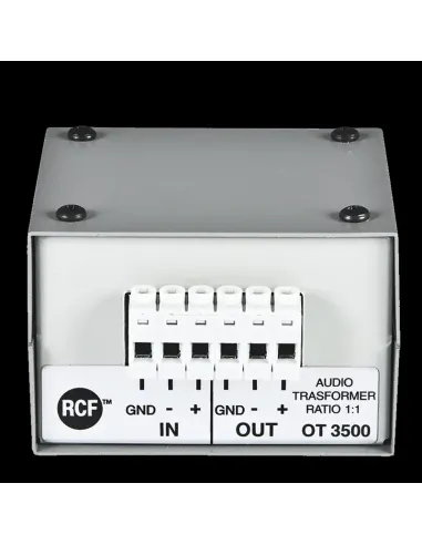 RCF transformer for OT 3500 sound diffusion 17120056