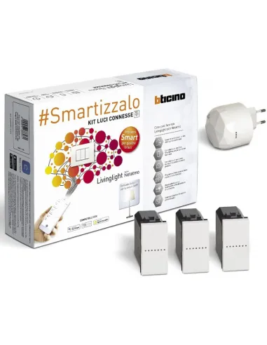 Kit Luci connesse Smart Bticino LivingLight Bianco SN3601KIT