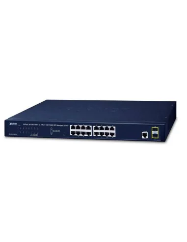 4Power Switch 16 ports 10/100/1000BASE-T + 2 100/1000BASE-X GS421016T2S