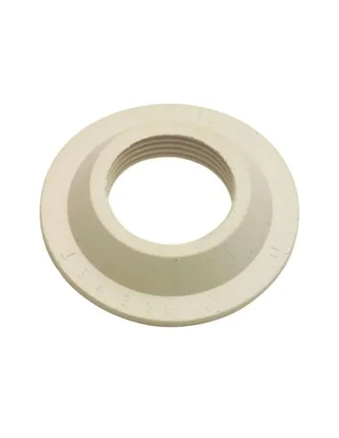 Idroblok conical gasket for 1 1/4 drains in white rubber 01011205