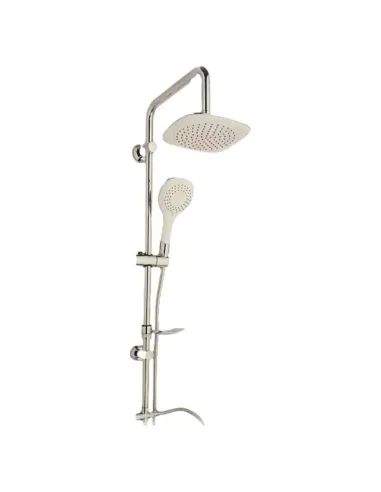 Shower Column Mc 3 jets square shower head with flexible hoses