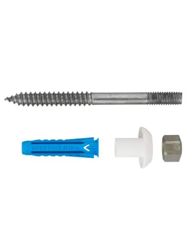 Oter steel screws, nuts, studs and plugs for WC and bidet M6x76 46001