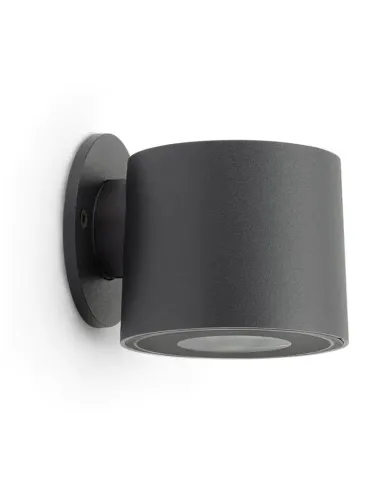 Lombardo Clic Wall LED spotlight GU10 connection 220-240V IP65 black LU14802B