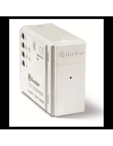 Finder YESLY Built-in Dimmer 200W Bluetooth White 15718230B200