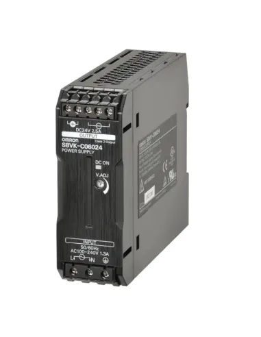 Alimentatore Switching Omron 24DC 2,5A 60W LITE S8VKC06024