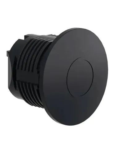 Telemecanique shutter cap for ø 22 mm units, black ZB5SZ3