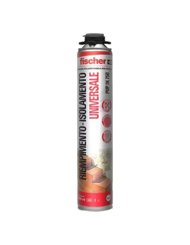 Schiuma poliuretanica Fischer per pistola 750 ml 00521769