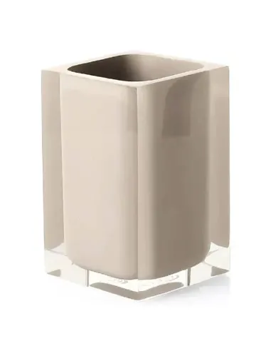 Gedy Rainbow freestanding toothbrush holder in light dove RA98-66