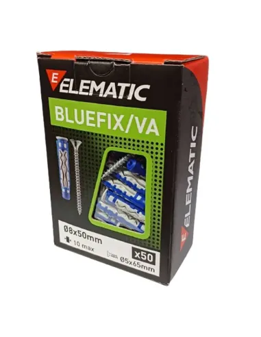 Tassello Elematic Bluefix/va 8x50mm 50 pezzi 565541