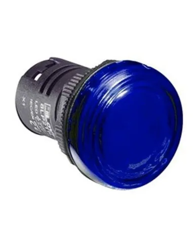 Indicatore LOVATO led 24V luce fissa serie 8LM 22mm blu 8LP2TILB6P