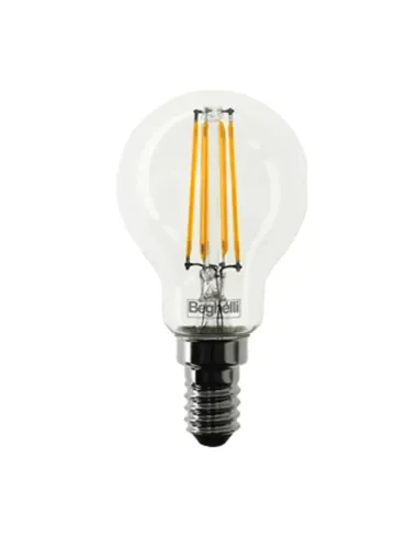 Beghelli sphere Zafiro LED bulb E27 4W 2700K warm light 56423