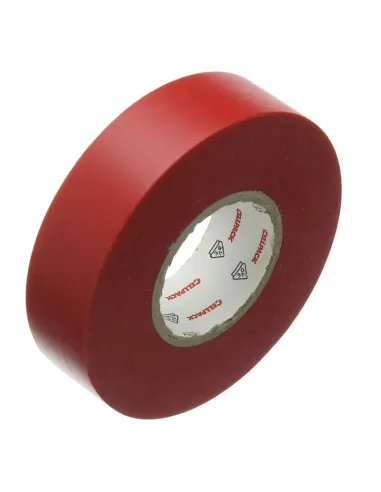 Cellpack red insulating tape 19X25X0.15 in PVC 145800