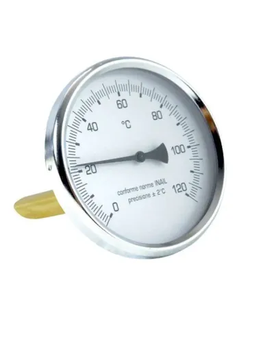 Ferrari bimetallic thermometer rear connection 80 mm L 100 mm 110543