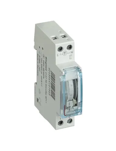 Legrand MicroRex daily time switch 1 module 412790