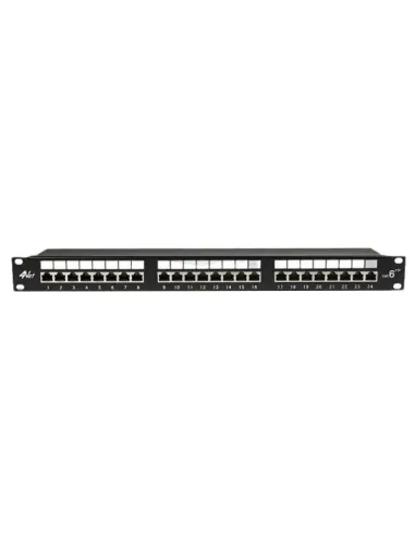 4Power patch panel 24 ports UTP CAT.6A PP6AUTP24110