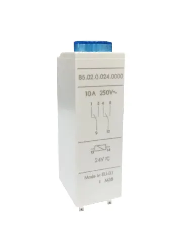 Finder plug-in time relay 10A 24V AC DC 850200240000