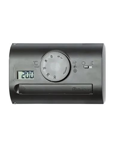 Finder Wall Thermostat Black DC 1 CONTACT 1T4190032000