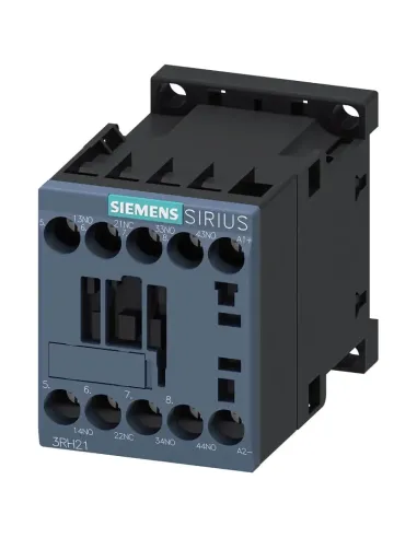 Siemens AUX 3NO+1NC 24VDC 10A contactor relay for S00 3RH21311BB40