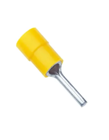 Cembre pre-insulated cable lug with 6mm2 round ferrule, 14mm long GF-P14