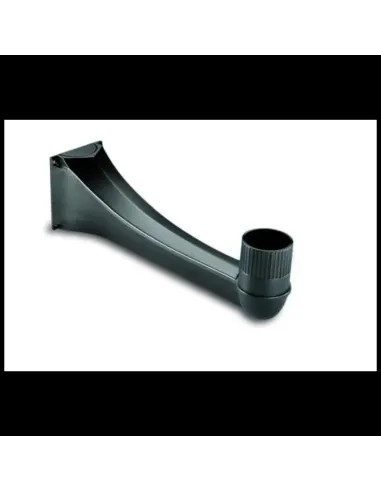 Novalux support for pole or wall, black color A590NE