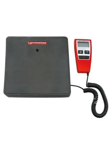 Rothenberger digital scale 120 kg for refrigeration and air conditioning R17300416