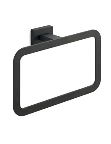 Gedy Atena towel holder with matt black ring 4470-14