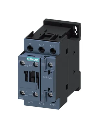 Contattore Siemens 3 poli 16A S0 1NA+1NC 230VCA 3RT20251AP00