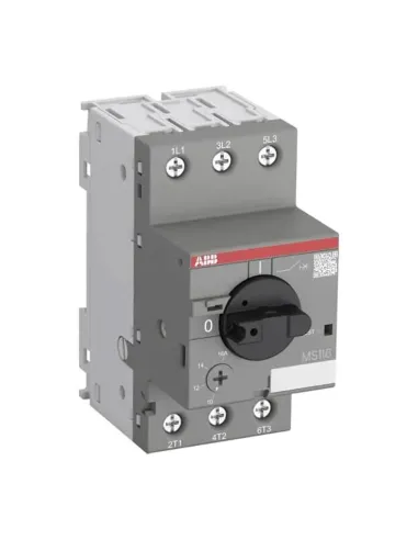 Abb MS116-6.3 4-6.3A 3P 2.5 module EP 089 5 motor protection