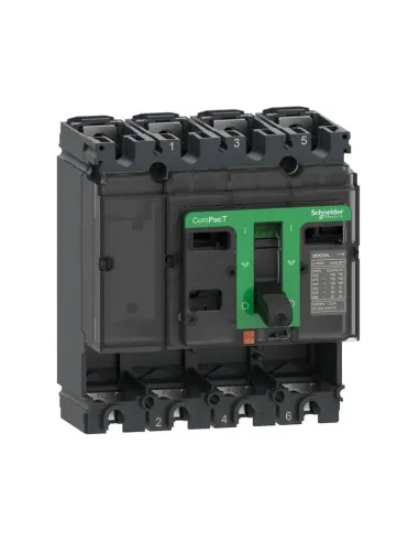 Schneider circuit breaker without release ComPacT New Gen NSX160B 25kA 4P C16B4