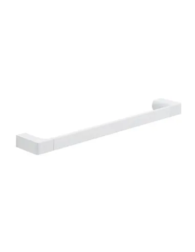 Wall mounted bathroom towel holder Gedy Pirenei 45cm matt white PI21-45-02