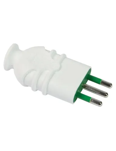 Italian plug S11 2P+T Fanton 10A removable HI-PRO white 80100