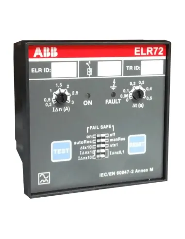 Relè differenziale elettronico ABB ELR72 ELR72