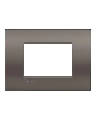 Bticino LivingLight AIR 3-place clay plate LNC4803CY