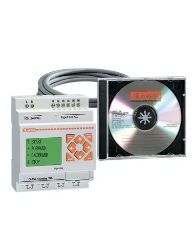 Lovato kit with LRD10R A240 base module - software - LRDKIT10RA240 cable