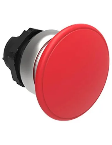 Red Lovato Platinum impulse mushroom pushbutton LPCB6144