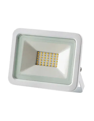 Duralamp Slim LED Floodlight 30W 4000K White IP65 PANTH-STWH30N