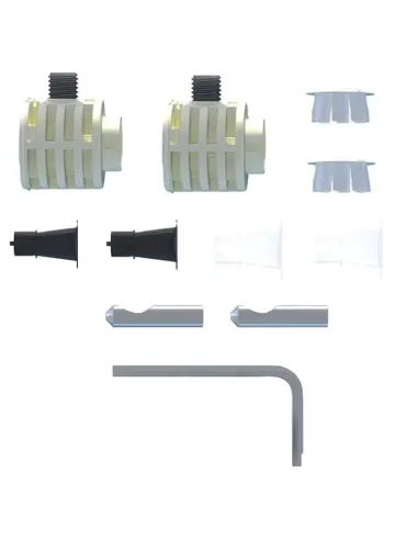 Kit for concealed fixing of suspended sanitary ware Fischer WB9 B LV 00551883