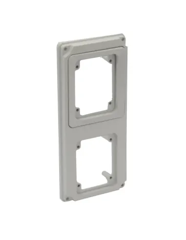 Flangia Palazzoli 2 prese fisse per quadro verticale IP66 579714