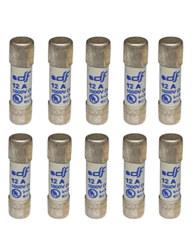 Wimex CF10gPV fuse 12A 10.3x38mm 1000V DC 10 pieces 5402912