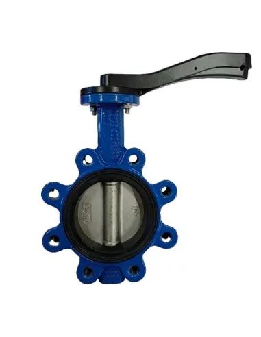 Butterfly valve Valvorobica Lug with lever D 100 PN16 VFLUGXELD100