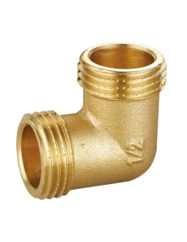 90 degree elbow fitting for IBP M/M 1/2 brass pipes 8091 M04000000