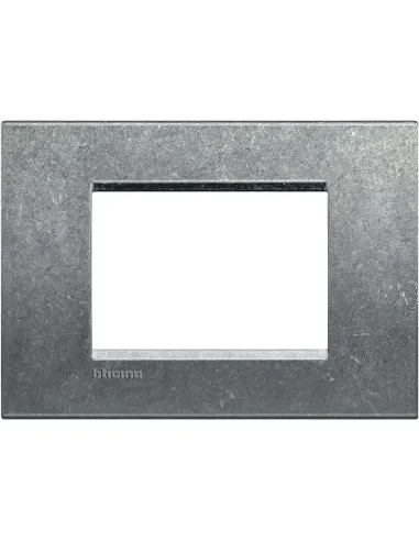 Bticino Livinglight 3-module square cover plate in Native color LNA4803NA