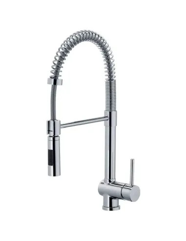 Paffoni Stick sink mixer 2 jets with chrome hand shower SK179CR