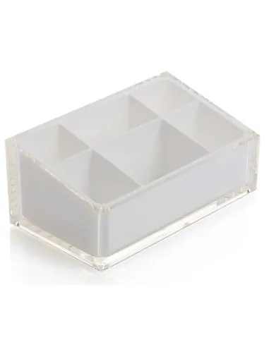 Gedy Rainbow free-standing makeup organizer white RA00-02