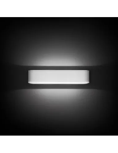 Applique Nobile a parete LED 2X7,5W 3000K verniciato bianco DL006/BI