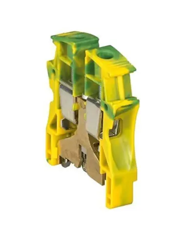 Legrand 35mm2 DIN connection clamp, color G/V 037175