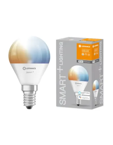 Lampadina Sfera WIFI Osram Ledvance SMART CLASSIC P40 5W E14 SMT485617WF