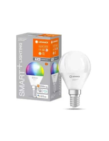 Lampadina Led Osram Ledvance Wifi attacco E14 4,9W 2700/6500K RGBW SMT778658WF